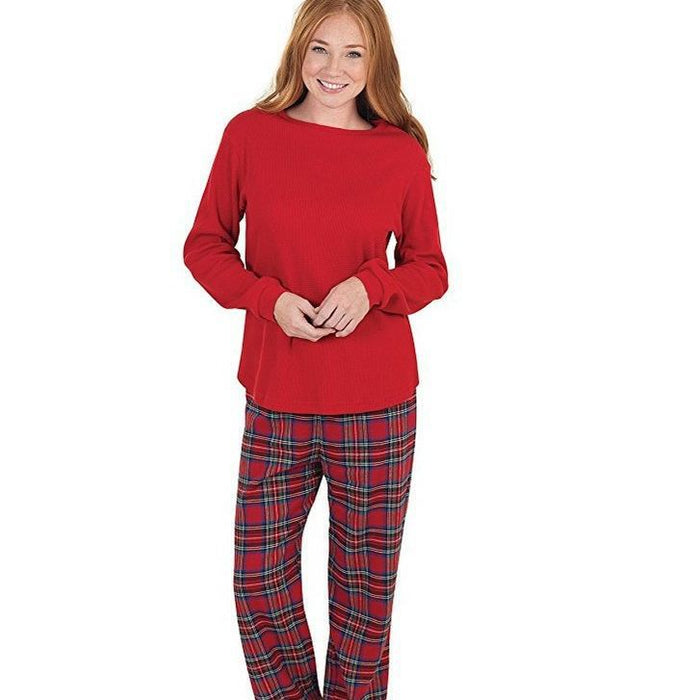 Kariertes Weihnachts-Pyjama-Set für die ganze Familie | Merry Bright PJs