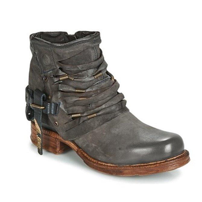 Vintage Leder Damenstiefel l Ranica