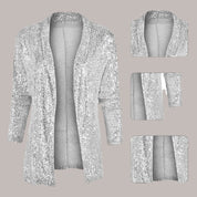 Party Glitzer Damen Blazer l Selveni