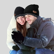 Unisex Winter-Accessoire-Set aus dicker Wolle | Mirjam