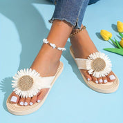 Crisanta l Sommer-Flip-Flop mit Blumenmuster für Damen