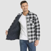 Herren Winter Karierte Flanell Hemdjacke | Hugh