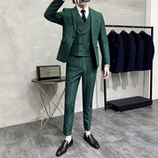 Eleganter Business-Anzug für Herren [Weste, Blazer + Hose] l Adler