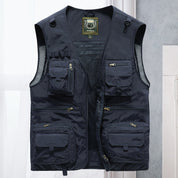 Taktische Weste | Outdoor-Bodywarmer | Vielseitiger Bodywarmer | Camping, Angeln, Wandern l Hanzy