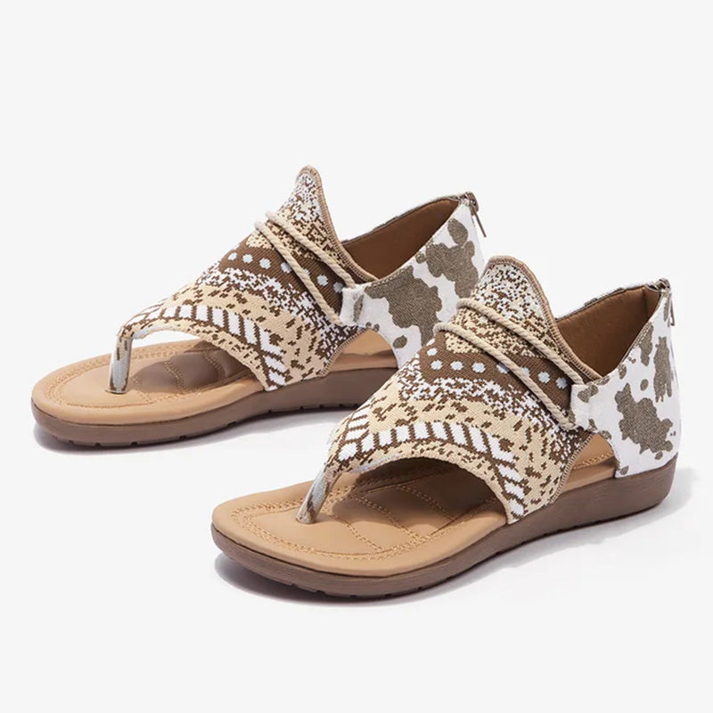 Ghislaine l Bequeme Retro-Sandalen