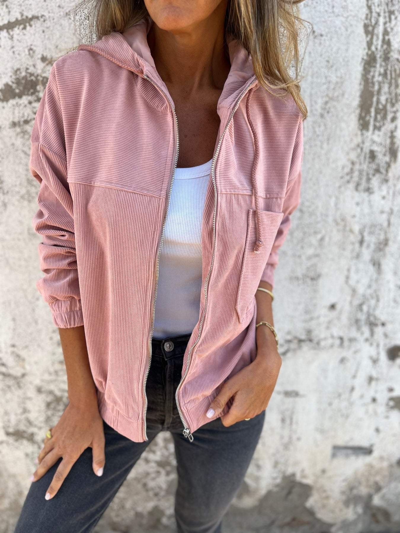 Lässige, stylische Langarmjacke für Damen | Carbry