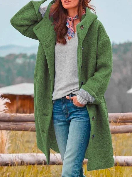 Herbst Winter Warme Windjacke Schlicht Mit Taschen Stylische Jacke | Jolanda