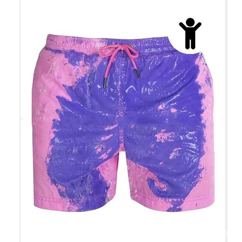 Schnelltrocknende Strandshorts mit magischem Farbwechsel für Herren | Ulysses