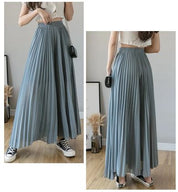 Weite Hose mit hoher Taille und Falten l Lenore