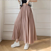 Weite Hose mit hoher Taille und Falten l Lenore