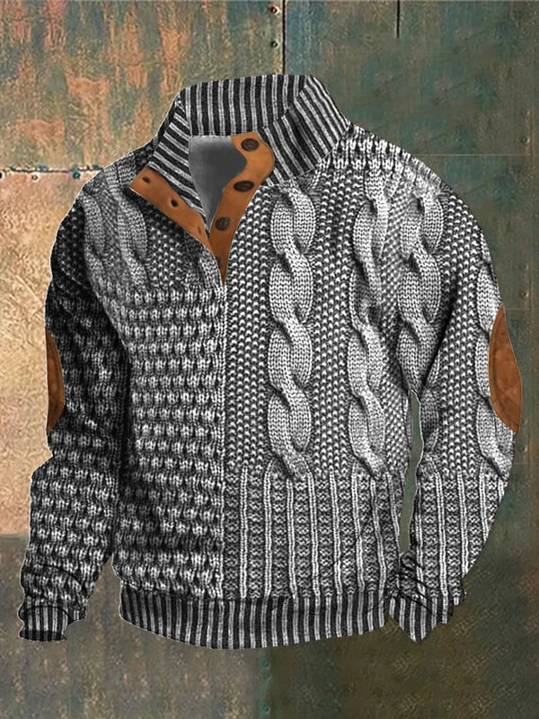 Stylischer Strickpullover für Herren | Migueli