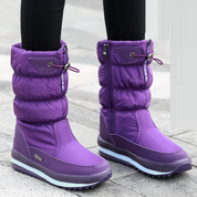 Super bequeme Schnee-/Winterstiefel mit hohem Knie | Jodean