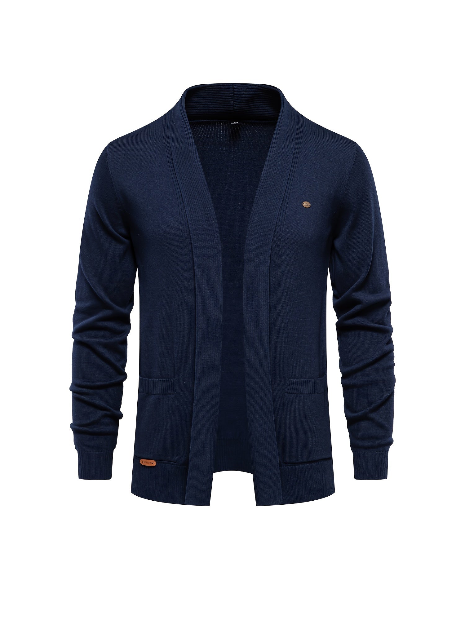 Herren Strickjacke mit V-Ausschnitt und offener Vorderseite | Ossian