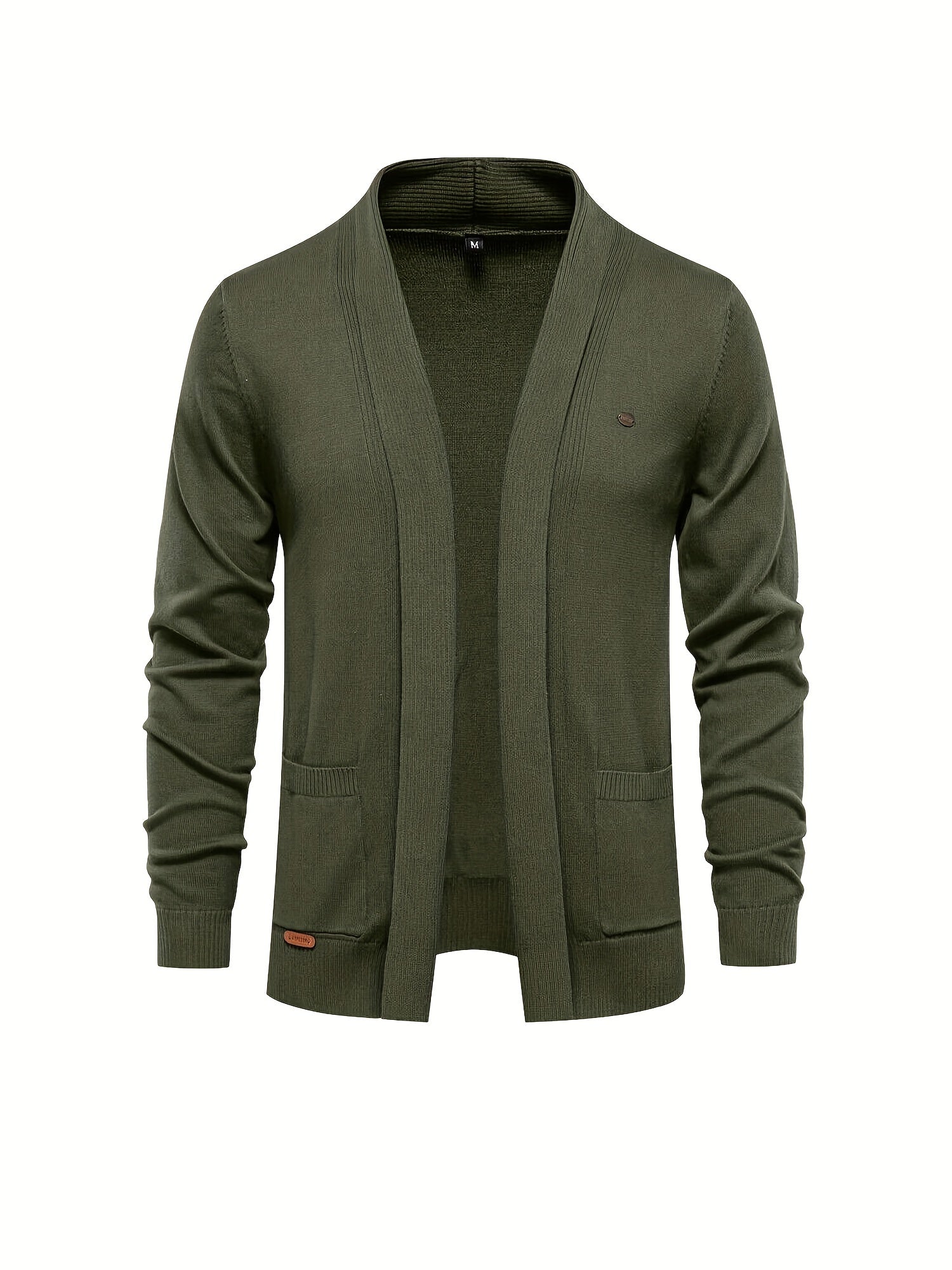 Herren Strickjacke mit V-Ausschnitt und offener Vorderseite | Ossian