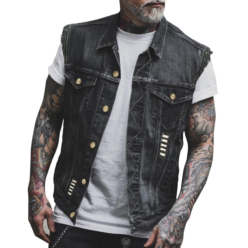 Stylische Jeansweste für Herren | Canbey