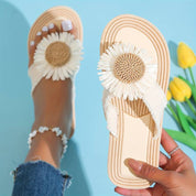 Crisanta l Sommer-Flip-Flop mit Blumenmuster für Damen