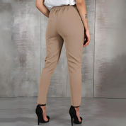 Slim-Fit Stretch Trousers | Synthie