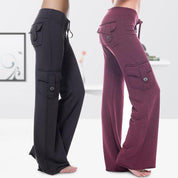 Elastische Umweltfreundliche Bambus Yogahose mit Taschen | Zoranne