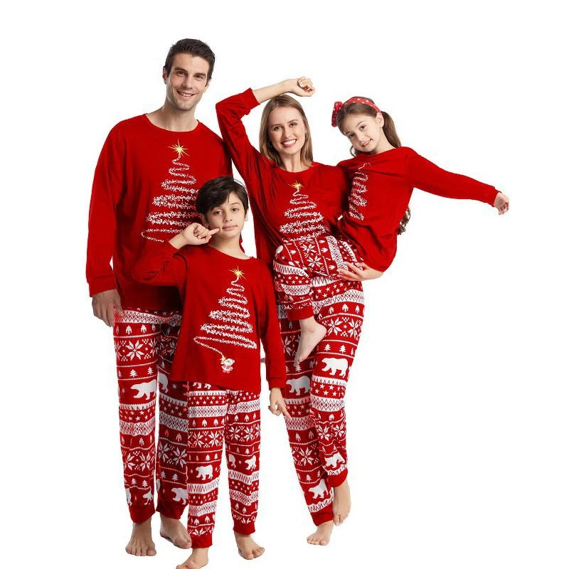 Familienmode Passendes Pyjama-Set für Weihnachten | Joyeux