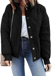 Kuschelige Stepp-Winterjacke für Damen | Ibby