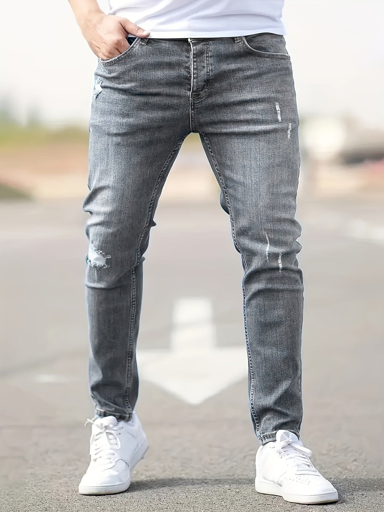 Slim Fit Herren Jeans | Roisin