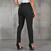 Slim-Fit Stretch Trousers | Synthie