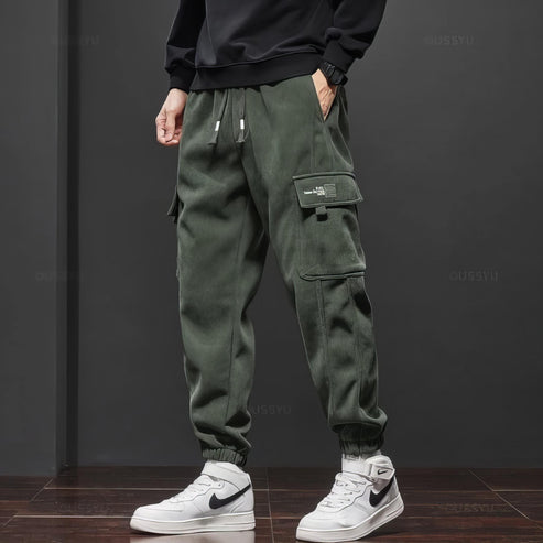 Herren Streetwear Cargo Fleece Hose | Lavey