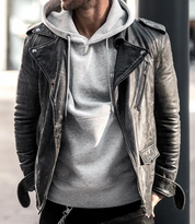 Elegante Premium Lederjacke für Herren | Estienne