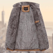 Cordjacke mit Sherpa-Futter | Berthelot