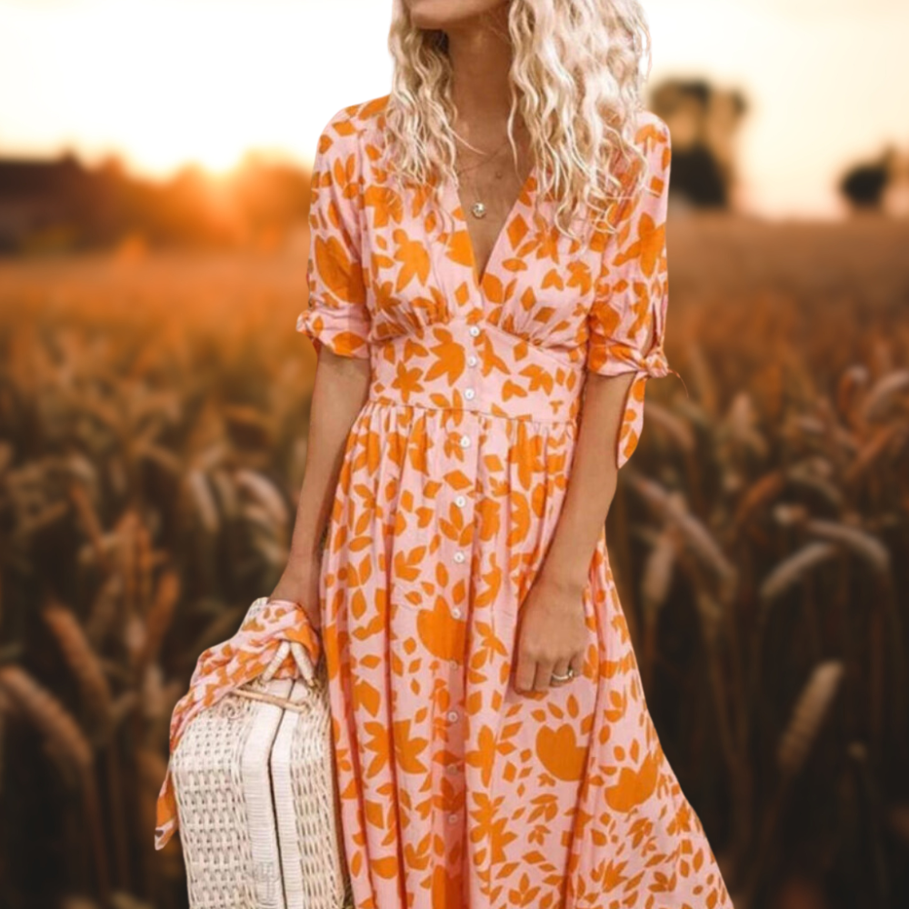 Prairies l Sommerschickes Kleid mit Ärmeln