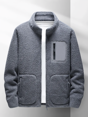 Volle Ärmel Fleece Herren Jacke | Trennen