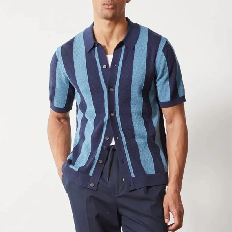 Fashion-Striped-Patchwork-Knit-Mens-Shirt-Casual-Short-Sleeve-Button-Lapel-Slim-Knitted-Shirts-Breathable-Hollow.webp