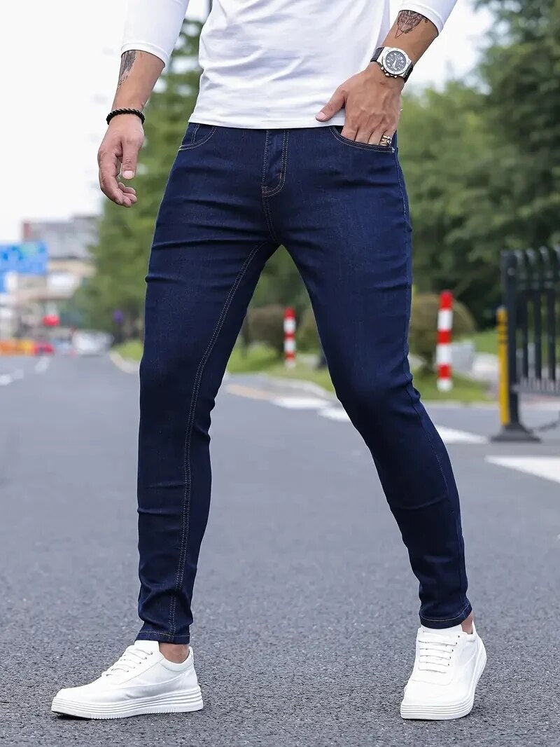 Stretch-Skinny-Jeans für Herren l Gunner