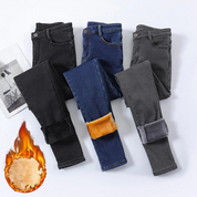 Thermo-Jeans | Stretchige Skinny-Jeans mit Fleecefutter für Damen | Syrilla