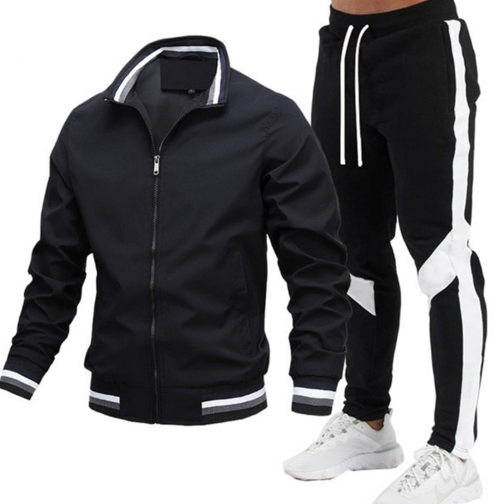 Set aus Trainingsjacke und Hose für Herren | Aviel