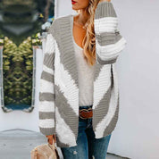 Stilvoller zweifarbiger Cardigan | Ellene