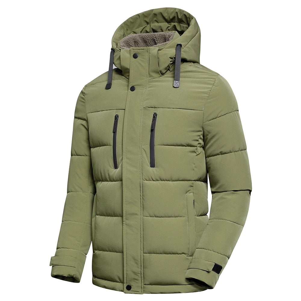 Gefütterte Winterjacke für Herren | Hezeki