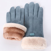 Winter Wildlederhandschuhe für sie l SnowGrip