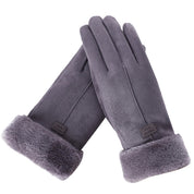 Winter Wildlederhandschuhe für sie l SnowGrip