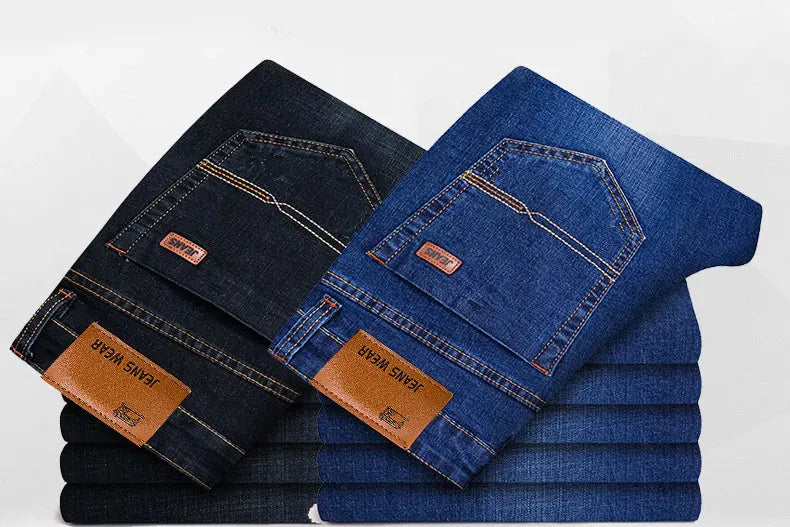 Geradlinige lässige Stretch-Jeans für Herren l Raivis