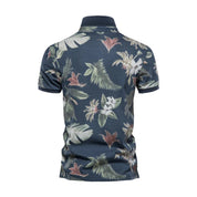 Theseus l Summer Floral Poloshirt für Herren