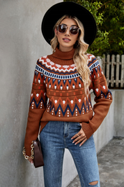 Helga | Retro-Streifen-Pullover