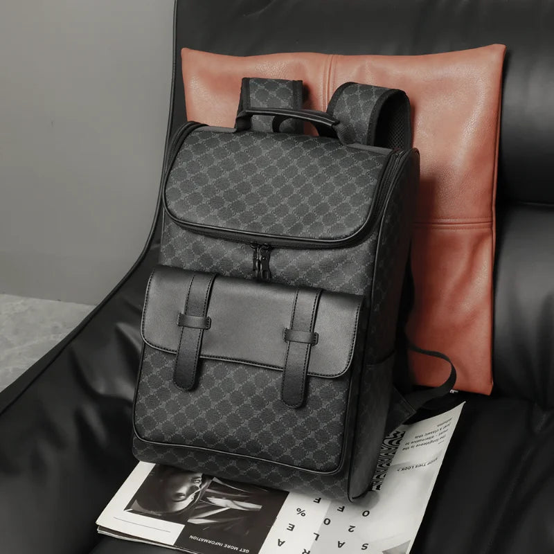 Derrick l Stylische bedruckte Tasche für Herren für Reisen und Laptop