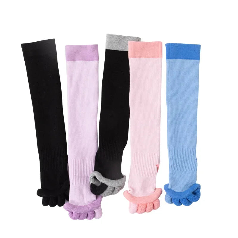 Kniehohe Pilates-Yoga-Socken für Damen | Kermillie