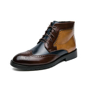 Luxuriöse High Top Oxford Herrenschuhe | Perfekt für Business und Herbst-Styling | Kingsley