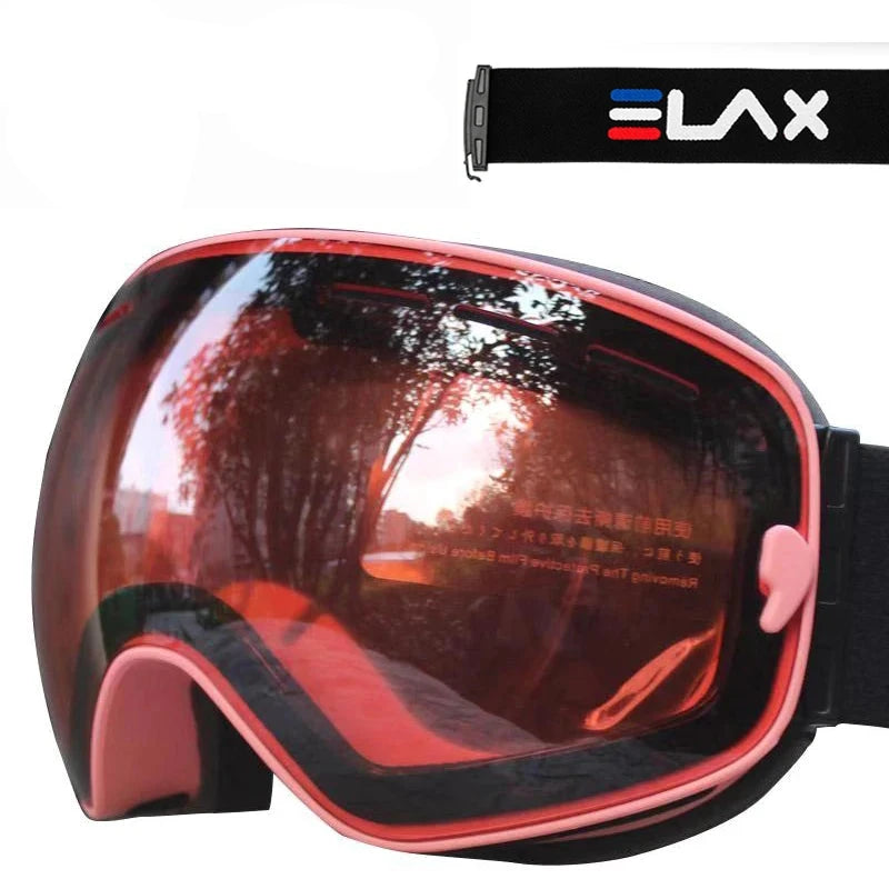 Doppelglas Anti-Fog Skibrille für Outdoor-Sportarten, Snowboard und Schneesport | Elox