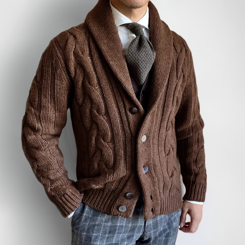 Dicker Button-Down-Cardigan - Ioseph