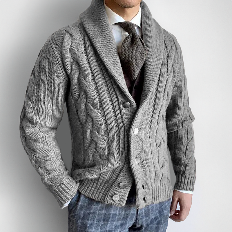 Dicker Button-Down-Cardigan - Ioseph