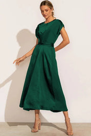 Elegantes Midi-Seidenkleid l Parrish - OOS NOT PLAN TO RESTOCK