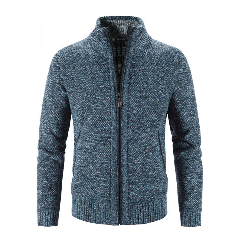 Gestrickte Fleecejacke | Emich